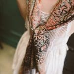Foto Fabrique Pink & Black Silk Scarf