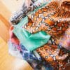 Village Dog 100% Silk Scarf