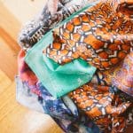 Village Dog 100% Silk Scarf