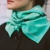 Village Dog 100% Silk Scarf