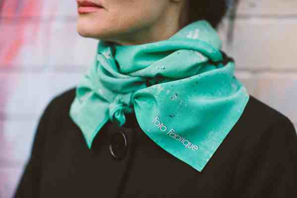 Village Dog 100% Silk Scarf