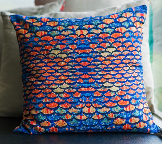 Tiles, Cushion, Throw pillow, throw cushion, home decor,