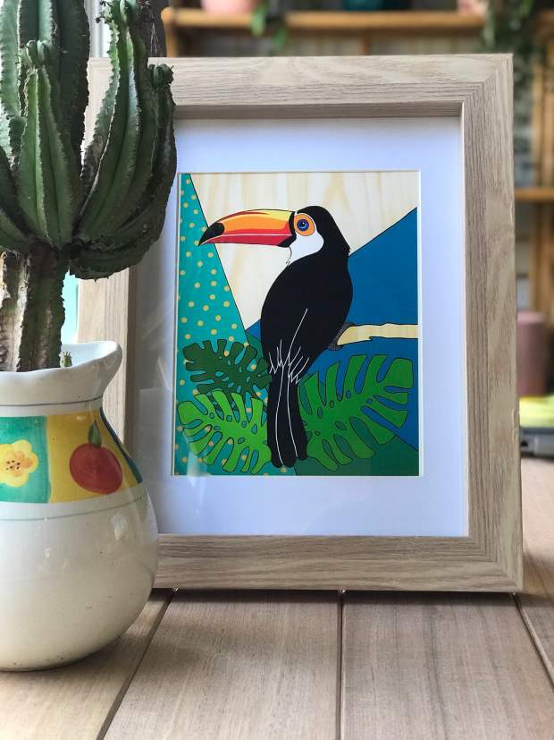5EE44640-78A9-428C-9164-82D60735F8D0 Australian Art Toucan Print