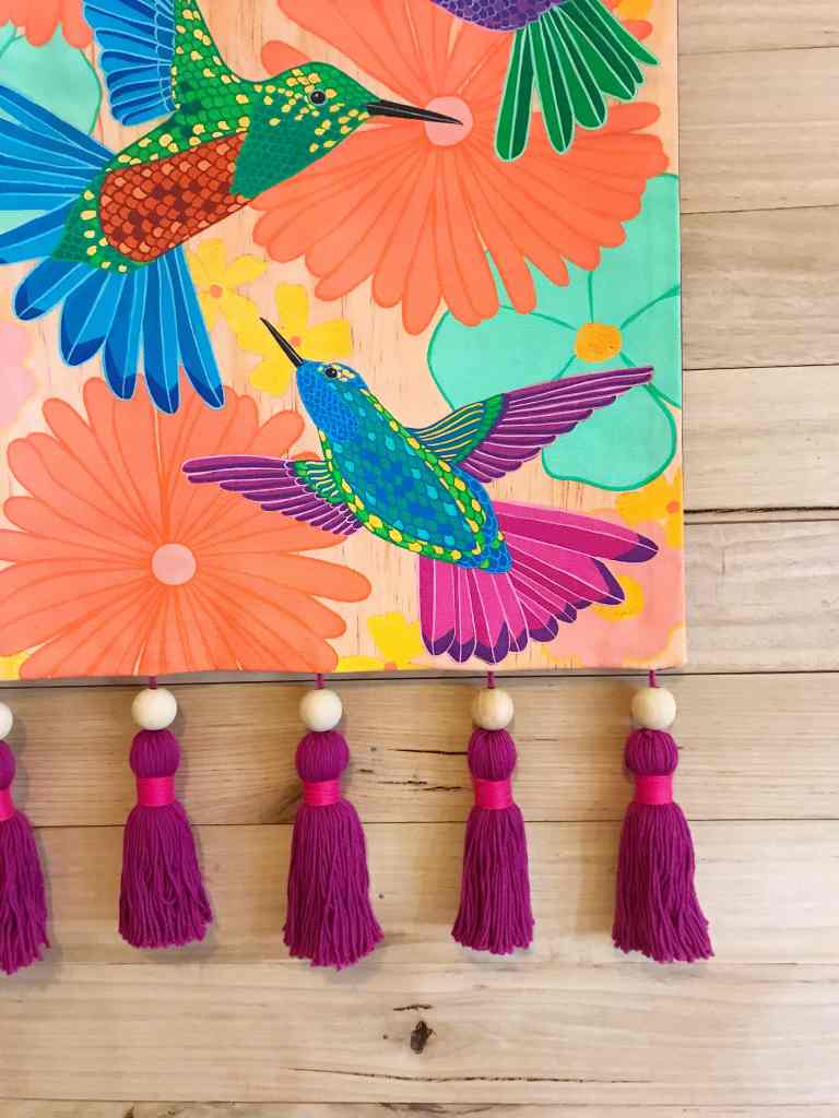 Australian Art Electric Hummingbird Wall Hanging