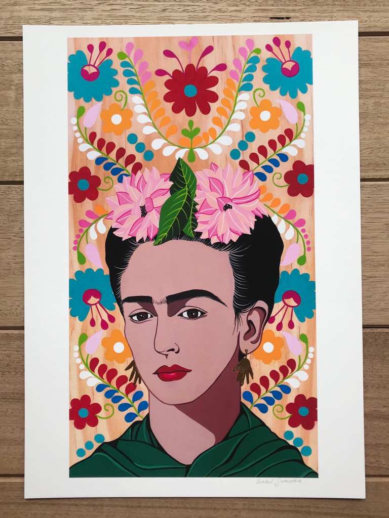 Australian Art Flores de Frida Artist Hola by Isabel online including Australiana and iconic artists prints, made locally in Melbourne Australian Art Flores de Frida Artist Hola by Isabel online including Australiana and iconic artists prints, made locally in Melbourne