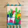 C7481245-FC67-400C-8BD9-B40DB45E2185 Australian Art Lola lal lama Wall Hanging