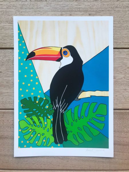 Australian Art Toucan Print Artist Hola by Isabel online Australiana print Australian Art Toucan Print Artist Hola by Isabel online Australiana print