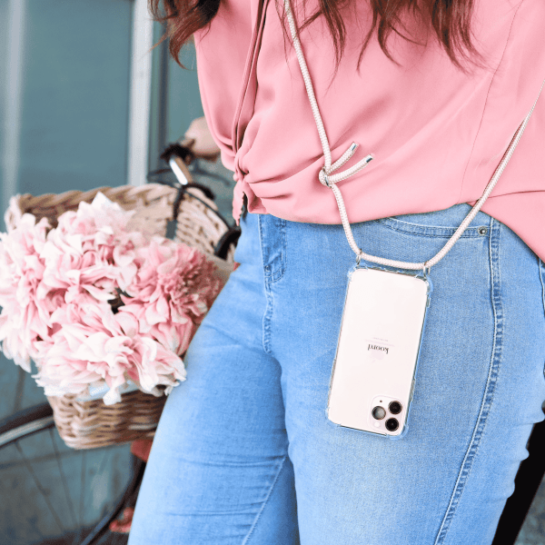 Phone necklace KoordMelbourne Champagne