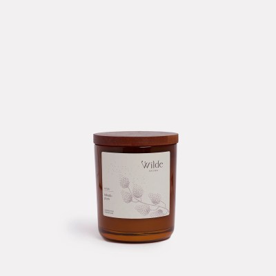 scented candle by wilde aroma kakadu plum Kakadu plum scented candle with wooden lid.