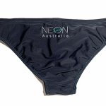 Men's Cockatoo Black Briefs Swimwear