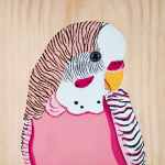 Australian Art Pip the Budgie Australian Art Pip the Budgie