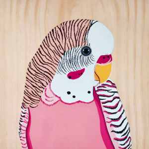 Australian Art Pip the Budgie