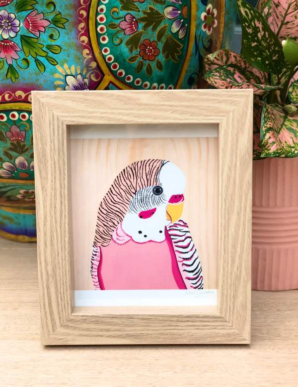 7064DFB4-CB23-4B1F-A8F1-279D56419AF4 Australian Art Pip the Budgie