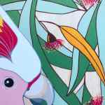 90D1FFB6-53F7-41B0-AF34-1B1DAB026496 Australian Art Moz the Pink Cockatoo