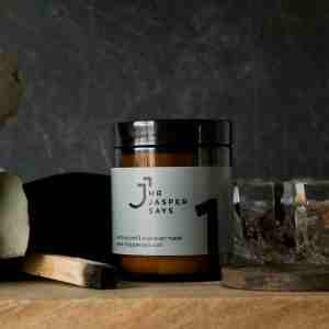Mr Jasper Says "#1" The minimalist kinda guy Candle