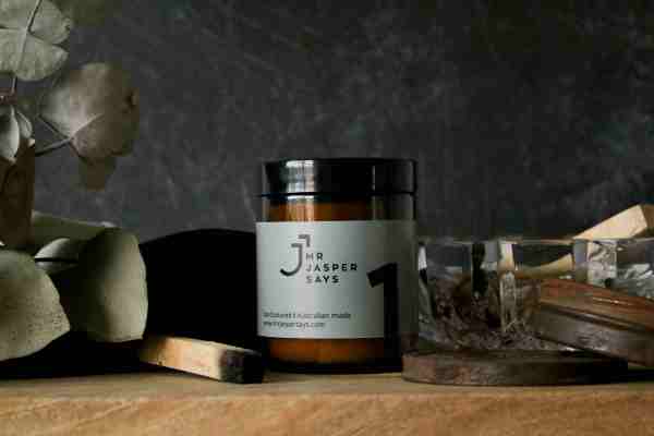 Mr Jasper Says "#1" The minimalist kinda guy Candle Mr Jasper Says "#1" The minimalist kinda guy Candle