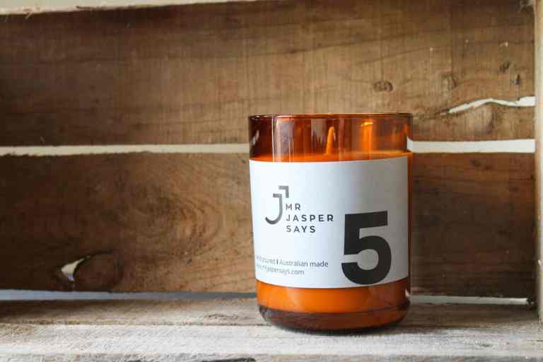 Shop Now Aromatherapy Candles the perfect gift for him made in Australia from kouwi.com Mr Jasper Says Candles