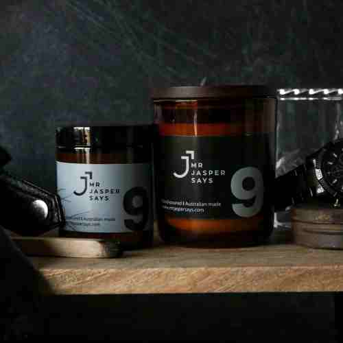 Mr Jasper Says "#9" - The bad boy kinda guy. Candle