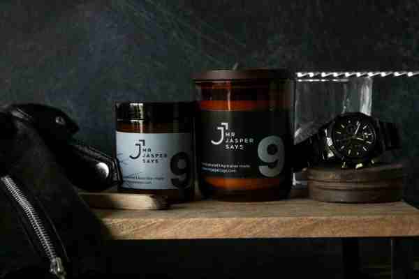 Mr Jasper Says "#9" - The bad boy kinda guy. Candle