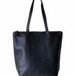 Hoopla Women's Small Black Zip Tote Bag Hoopla Women's Small Black Zip Tote Bag