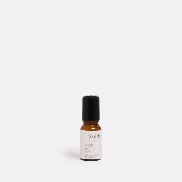 Wilde aroma essential oil roller, floral scent bottle.