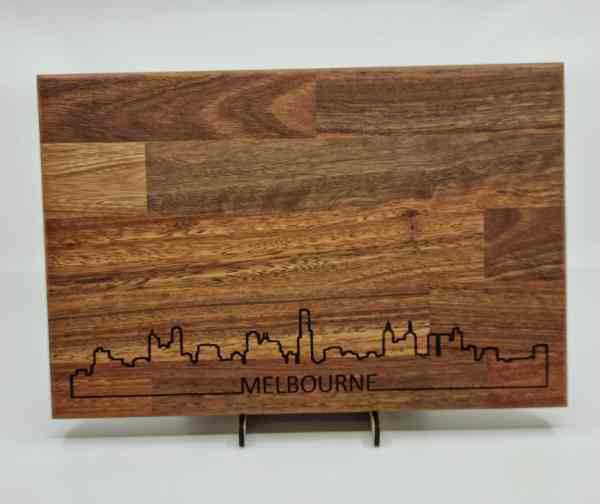 ironton cole melbourne skyline, australian made cheese board