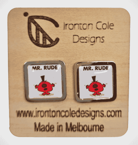Ironton Cole Mr Rude Cufflinks online