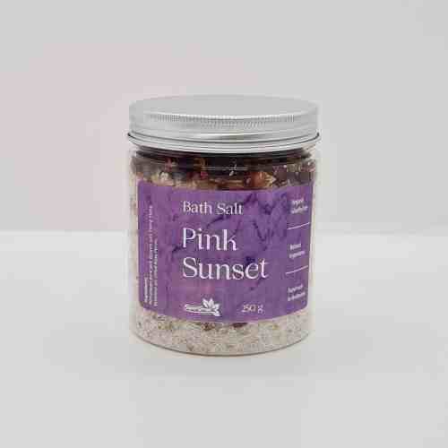 Pink Sunset Handmade bath soak