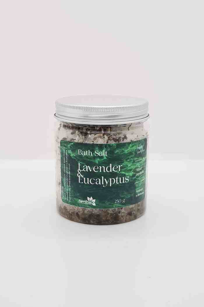 Lavender & Eucalyptus Handmade Bath Soak - 250g