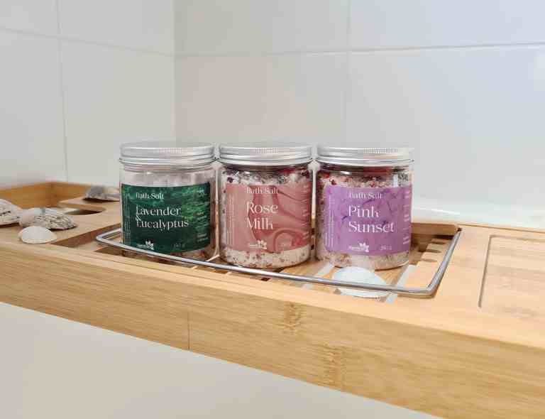 Rose Milk Handmade Bath Soak