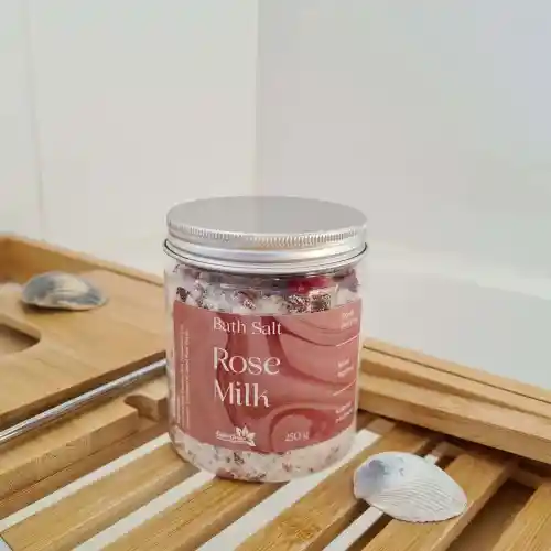Rose Milk Handmade Bath Soak
