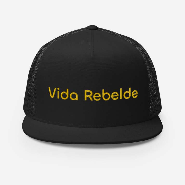 vida rebel unisex trucker cap hat