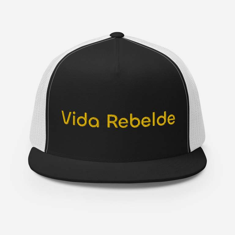 vida rebel unisex trucker cap hat