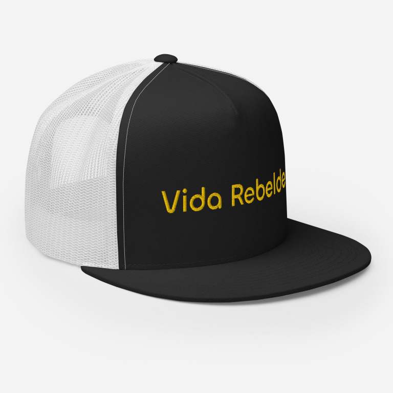 vida rebel unisex trucker cap hat