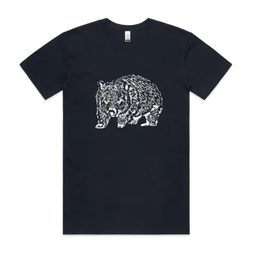 High Tees Wombat Unisex Tee Australian Animal T Shirt