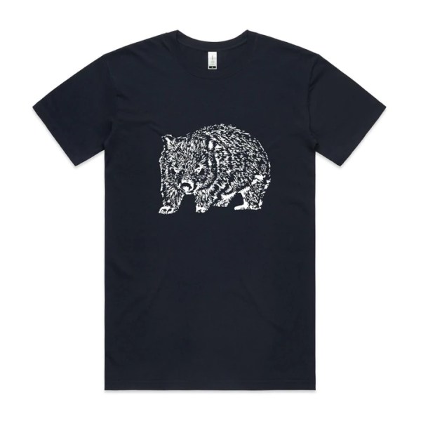 High Tees Wombat Unisex Tee Australian Animal T Shirt High Tees Wombat Unisex Tee Australian Animal T Shirt