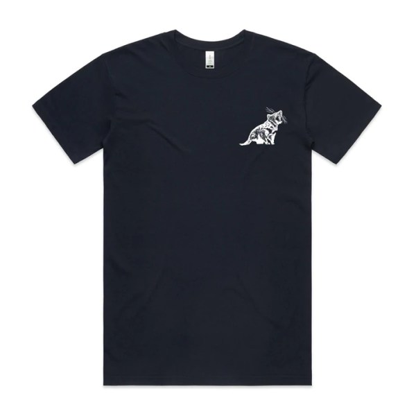 High Tees Tessie Devil Pocket Unisex Tee Australian Animal t Shirt