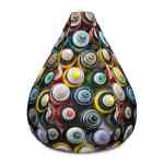 Vida Rebel Spray Can Bean Bag Cover