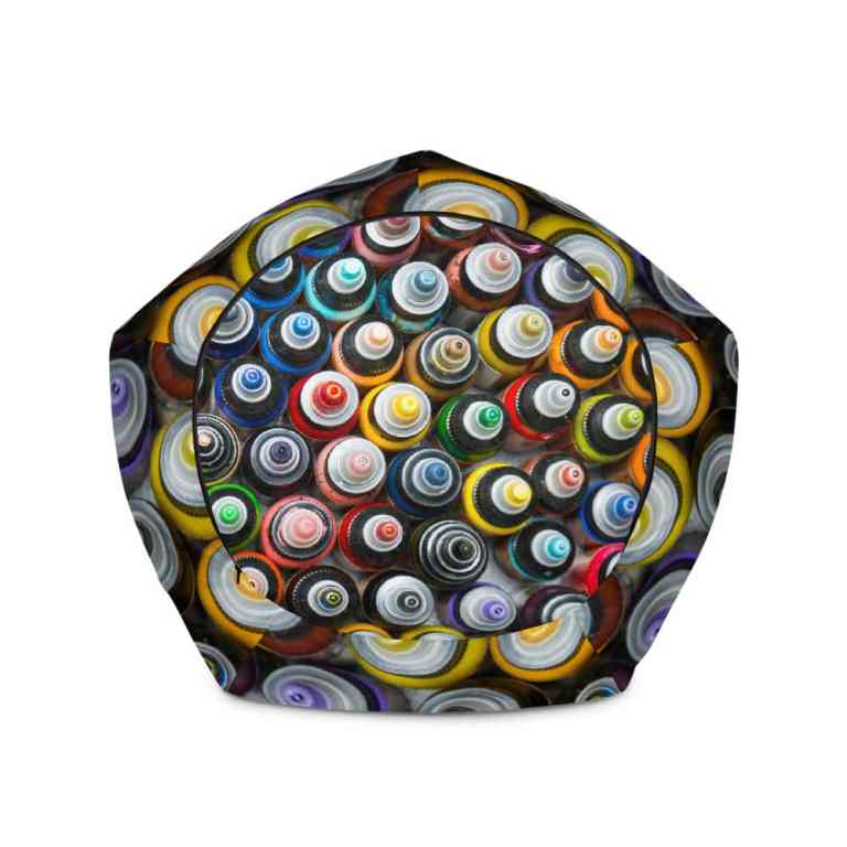 Vida Rebel Spray Can Bean Bag Cover