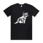 High Tees Tessie Devil Unisex Tee Australian Animal T Shirt Print in black