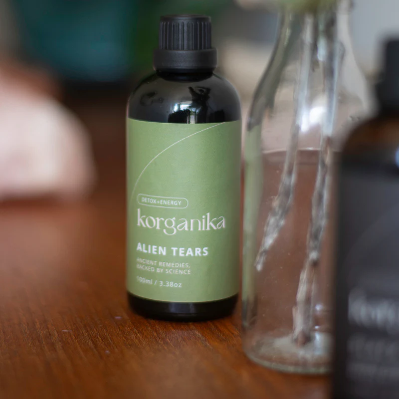 korganika alien tears (chlorophyll) – natural wellness support