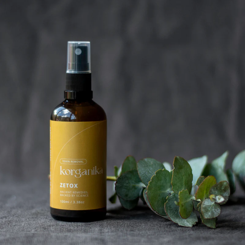 zetox natural by korganika – zeolite clinoptilolite spray