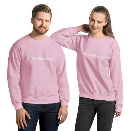 unisex-crew-neck-sweatshirt-light-pink-front-62a98d7a8bb7a.jpg Vida Rebel - Unisex Sweatshirt