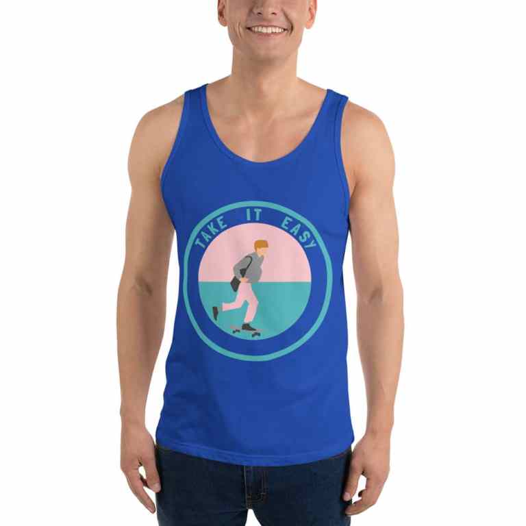 vida rebel mens tank top