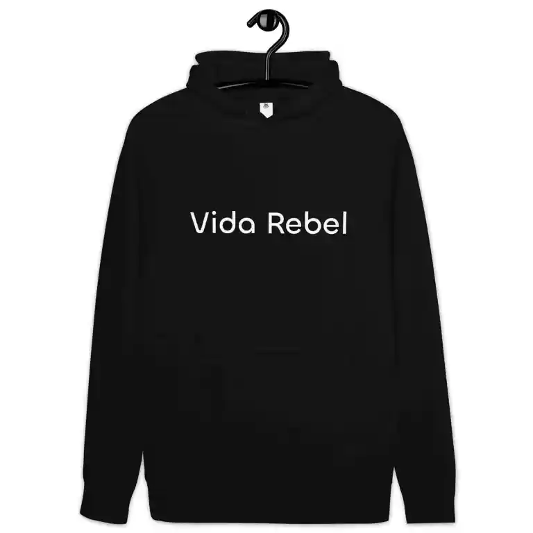 men's vida rebel kangaroo pocket hoodie