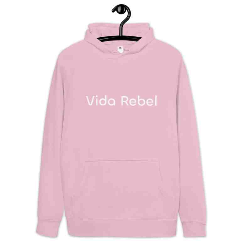 men's vida rebel kangaroo pocket hoodie