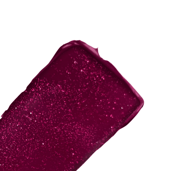 Blackberry SPARKLE Angle Smear Xoe and the Fox Blackberry Sangria Lip Balm Tint