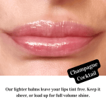 Champagne+writing Xoe and the Fox Champagne Cocktail Lip Balm