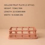 Lazzy House Resin Fruit Tray