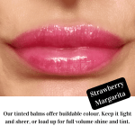 Xoe and the Fox Strawberry Margarita Lip Balm - UV Glow